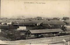 CPA Casablanca Vue Des Camps