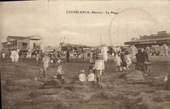 CPA Casablanca La Plage