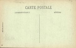 POSTAL Oudjda de la VENDIMIA una esquina del mercado indígena a través de los Aceituna-árboles