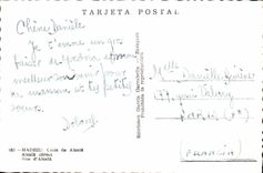 MODERN CARD Madrid Curdles De Alcala