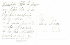 MODERN CARD Barceblona Piaza Toros Arena