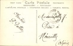 POSTAL Túnez de la VENDIMIA la calle de Roma