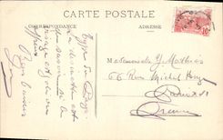 Folklore Moorish de Túnez de la POSTAL de la VENDIMIA