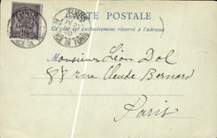 POSTAL Túnez de la VENDIMIA un camello de los trastos del filón