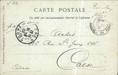 CPA Un Palanquin Chameau Femmes