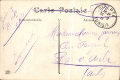 POSTAL Bizerte de la VENDIMIA el lugar del mercado