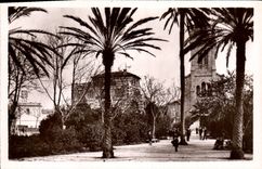 CPM Bizerte Le Jardin et I'Eglise