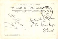 Escenas y tipos de Kabiles de los niños de la POSTAL de la VENDIMIA