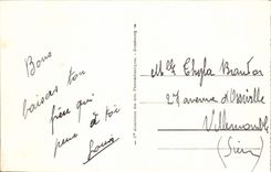 EL Close-cropped Oued de Gabes de la POSTAL de la VENDIMIA