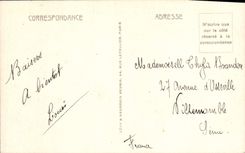 El cuadro total de Bizerte de la POSTAL de la VENDIMIA hacia la estación de tren y Ponty ladran