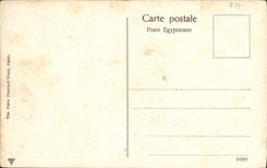VINTAGE POSTCARD Cairo View