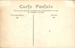 CPA Etude Sur Route Anes Mules