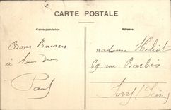 POSTAL Laval de la VENDIMIA la iglesia de Avesnieres