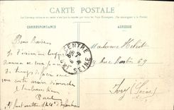 POSTAL Laval de la VENDIMIA el nuevo puente