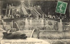 CPA Saint Cloud Le parc La grande cascade construite sous Louis XIV