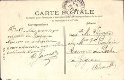 VINTAGE POSTCARD the Game preserve Chennevieres Panorama of the Game preserve