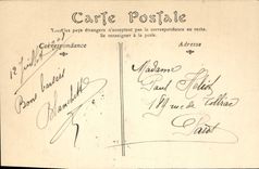 VINTAGE POSTCARD Epinal View on the Moselle View