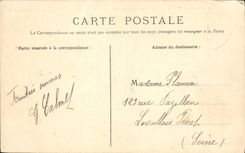 CPA Camp de Chalons Un Campement des Saint Cyriens Militaria