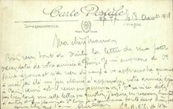 CPA Epernay La Caserne Abbe Militaria 