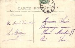 VINTAGE POSTCARD Epernay District Of Militaria Cavalry