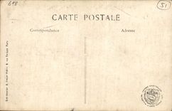 VINTAGE POSTCARD In the Marne Vines