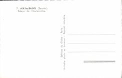 MODERN CARD Aix Les Bains Abaye De Hautecombe