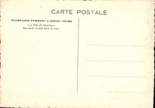 CPA Champagne Pommery Greno Reims Bas Relief Sculpte Dans La Craie Fete de Bacchus