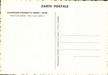 CPA Champagne Pommery Greno Reims Vue d'Une Galerie Vins sur pointe