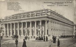CPA Bordeaux Le Grand Theatre