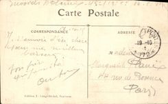 VINTAGE POSTCARD Toulouse the Keep