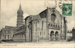 CPA Toulouse St Sernin Facade Nord