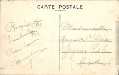 VINTAGE POSTCARD Toulouse Street Lorraine Alsace