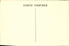 POSTAL Laugerie de la VENDIMIA bajo una esquina de las viviendas debajo del acantilado Eyzies
