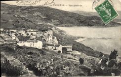 VINTAGE POSTCARD Cargese View