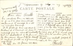 VINTAGE POSTCARD Ajaccio Rules of Napoleon and his four brothers