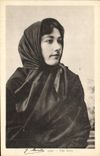 VINTAGE POSTCARD Standard Corsica Woman Folklore