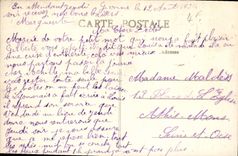 VINTAGE POSTCARD Chateauneuf on Dear the Basilica of Notre Dame Children View