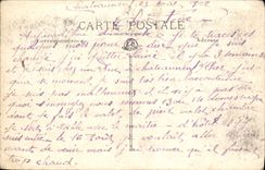 VINTAGE POSTCARD Chateauneuf on Dear the Castle