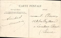 VINTAGE POSTCARD Bazeilles the Place and the Church the shortly after the Militaria Battle