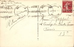 CPA Granville Vue Generale prise de la Maison du Guet