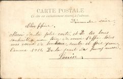 VINTAGE POSTCARD Commercial Paris of clothes Small trades TOP