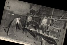 CPA Paris Hotel des Monnaies Fours a recuire