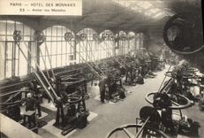 CPA Paris Hotel des Monnaies Atelier des Medailles