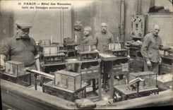 CPA Paris Hotel des Monnaies Salle des Balances Automatiques