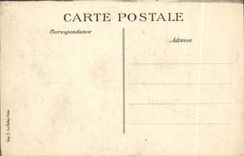 VINTAGE POSTCARD Paris Zeppelins on Taken Odious Crimes of the Pirates Boches Effect of Militaria bomb