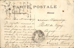 CPA Paris Ile St Louis Hotel Lauzun et le Quai d'Anjou