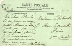 CPA Exposition Coloniale 1907 Village Soudanais Danse Guerriere Paris TOP