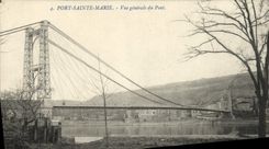CPA Port Sainte Marie Vue Generale du Pont