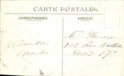 VINTAGE POSTCARD the Castle of Langesse