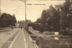 VINTAGE POSTCARD Olivet the Bridge of Loiret